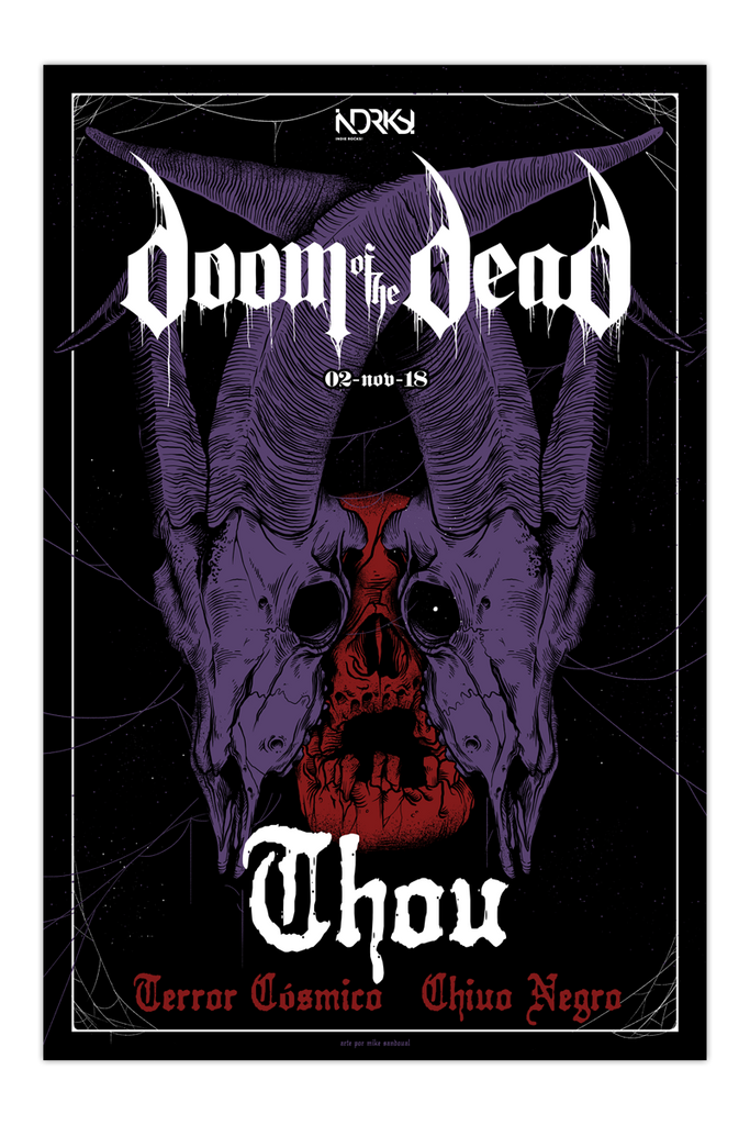 Gig Poster "Doom of the Dead"