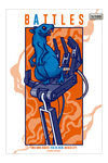 Gig poster “Battles”