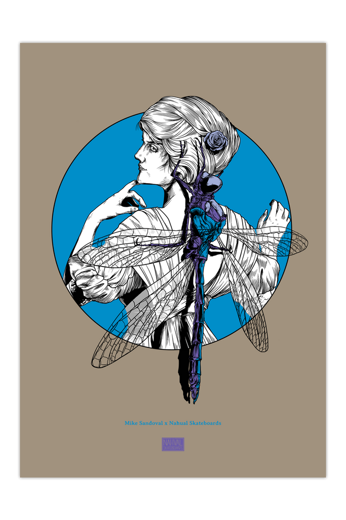 Art Print "Madame Dragonfly"